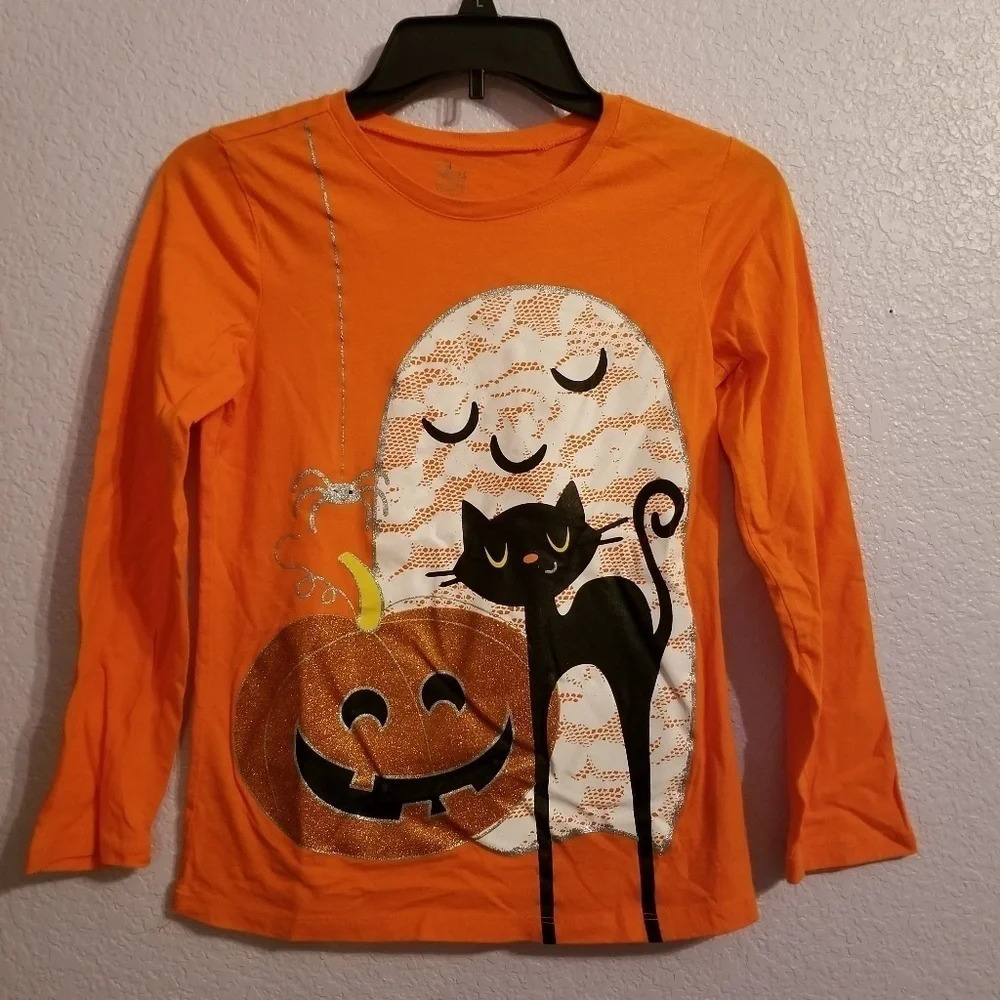 Children's Place Halloween Top XL 14